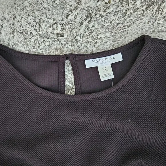 Motherhood Maternity Women Dress Black Knee Length Dress Size S - Picture 4 of 13